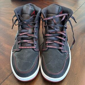 Nike Air Jordan 1 Mid Fearless Come Fly with Me -Size 12